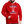 Laden Sie das Bild in den Galerie-Viewer, Contrast Colour Hoodie - Rot/Weiß