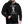 Laden Sie das Bild in den Galerie-Viewer, Contrast Colour Hoodie - Schwarz/Grau meliert