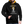 Laden Sie das Bild in den Galerie-Viewer, Contrast Colour Hoodie - Schwarz/Gold