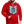 Laden Sie das Bild in den Galerie-Viewer, Contrast Colour Hoodie - Rot/Weiß