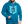 Laden Sie das Bild in den Galerie-Viewer, Contrast Colour Hoodie - Pfauenblau/Grau meliert