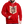 Laden Sie das Bild in den Galerie-Viewer, Contrast Colour Hoodie - Rot/Weiß