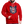 Laden Sie das Bild in den Galerie-Viewer, Contrast Colour Hoodie - Rot/Weiß