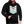 Laden Sie das Bild in den Galerie-Viewer, Contrast Colour Hoodie - Schwarz/Rot