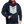 Laden Sie das Bild in den Galerie-Viewer, Contrast Colour Hoodie - Navy/Rot