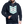 Laden Sie das Bild in den Galerie-Viewer, Contrast Colour Hoodie - Navy/Grau meliert