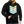 Laden Sie das Bild in den Galerie-Viewer, Contrast Colour Hoodie - Schwarz/Gold
