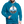 Laden Sie das Bild in den Galerie-Viewer, Contrast Colour Hoodie - Pfauenblau/Grau meliert