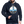 Laden Sie das Bild in den Galerie-Viewer, Contrast Colour Hoodie - Navy/Grau meliert