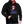 Laden Sie das Bild in den Galerie-Viewer, Contrast Colour Hoodie - Schwarz/Rot