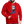 Laden Sie das Bild in den Galerie-Viewer, Contrast Colour Hoodie - Rot/Weiß