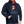 Laden Sie das Bild in den Galerie-Viewer, Contrast Colour Hoodie - Navy/Rot