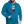 Laden Sie das Bild in den Galerie-Viewer, Contrast Colour Hoodie - Pfauenblau/Grau meliert