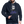 Laden Sie das Bild in den Galerie-Viewer, Contrast Colour Hoodie - Navy/Grau meliert
