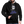 Laden Sie das Bild in den Galerie-Viewer, Contrast Colour Hoodie - Schwarz/Grau meliert