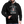 Laden Sie das Bild in den Galerie-Viewer, Contrast Colour Hoodie - Schwarz/Grau meliert