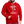 Laden Sie das Bild in den Galerie-Viewer, Contrast Colour Hoodie - Rot/Weiß