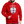 Laden Sie das Bild in den Galerie-Viewer, Contrast Colour Hoodie - Rot/Weiß
