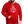 Laden Sie das Bild in den Galerie-Viewer, Contrast Colour Hoodie - Rot/Weiß