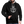 Laden Sie das Bild in den Galerie-Viewer, Contrast Colour Hoodie - Schwarz/Grau meliert