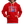 Laden Sie das Bild in den Galerie-Viewer, Contrast Colour Hoodie - Rot/Weiß
