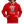 Laden Sie das Bild in den Galerie-Viewer, Contrast Colour Hoodie - Rot/Weiß