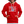 Laden Sie das Bild in den Galerie-Viewer, Contrast Colour Hoodie - Rot/Weiß