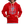 Laden Sie das Bild in den Galerie-Viewer, Contrast Colour Hoodie - Rot/Weiß