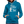 Laden Sie das Bild in den Galerie-Viewer, Contrast Colour Hoodie - Pfauenblau/Grau meliert