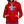 Laden Sie das Bild in den Galerie-Viewer, Contrast Colour Hoodie - Rot/Weiß