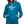 Laden Sie das Bild in den Galerie-Viewer, Contrast Colour Hoodie - Pfauenblau/Grau meliert