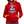 Laden Sie das Bild in den Galerie-Viewer, Contrast Colour Hoodie - Rot/Weiß