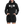 Laden Sie das Bild in den Galerie-Viewer, Hoodie-Kleid MOIN SEEMANN - Schwarz
