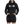 Laden Sie das Bild in den Galerie-Viewer, Hoodie-Kleid MOIN ANKER WELLEN | Norddeutscher Humor - Schwarz