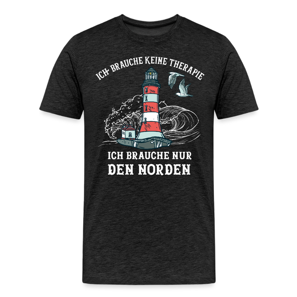 Herren Premium T-Shirt THERAPIE NORDEN - Anthrazit