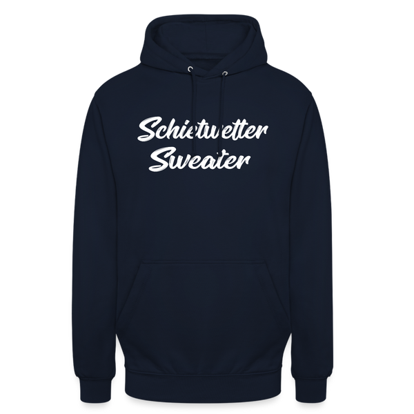 Unisex Hoodie SCHIETWETTER SWEATER - Navy