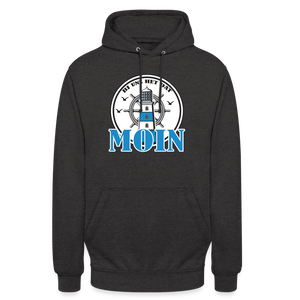 Unisex Hoodie BI UNS HET DAT MON - Anthrazit