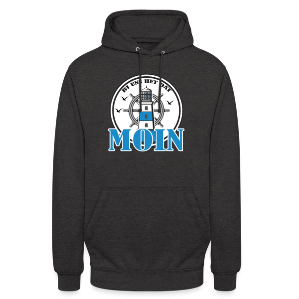 Unisex Hoodie BI UNS HET DAT MON - Anthrazit