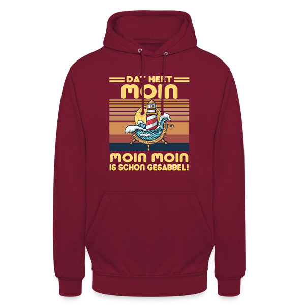 Unisex Hoodie - Bordeaux