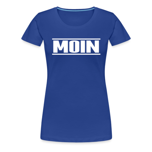 Damen Premium T-Shirt MOIN - Königsblau