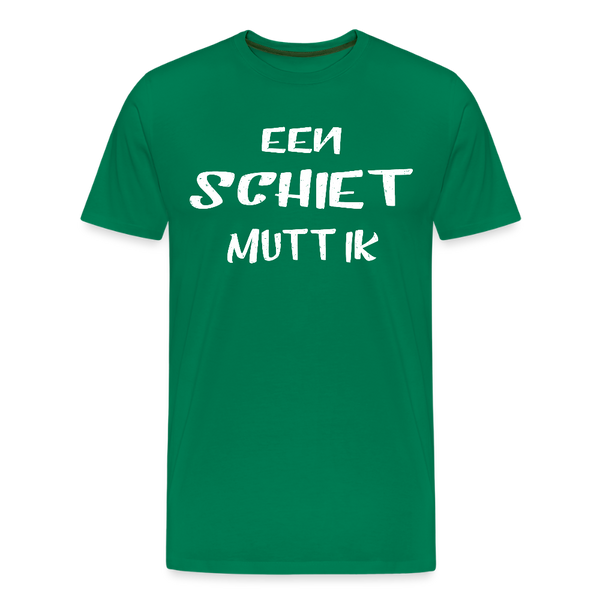 Herren  Premium T-Shirt  EEN SCHIET MUTT IK - Kelly Green