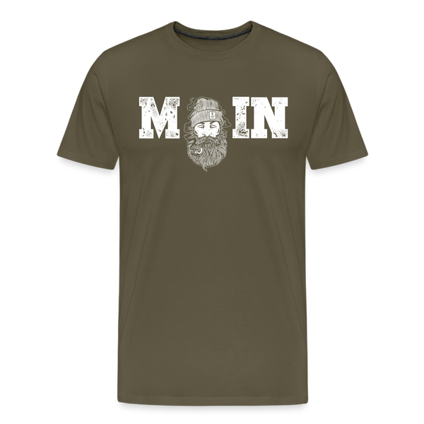 Herren  Premium T-Shirt MOIN SEEMANN - Khaki