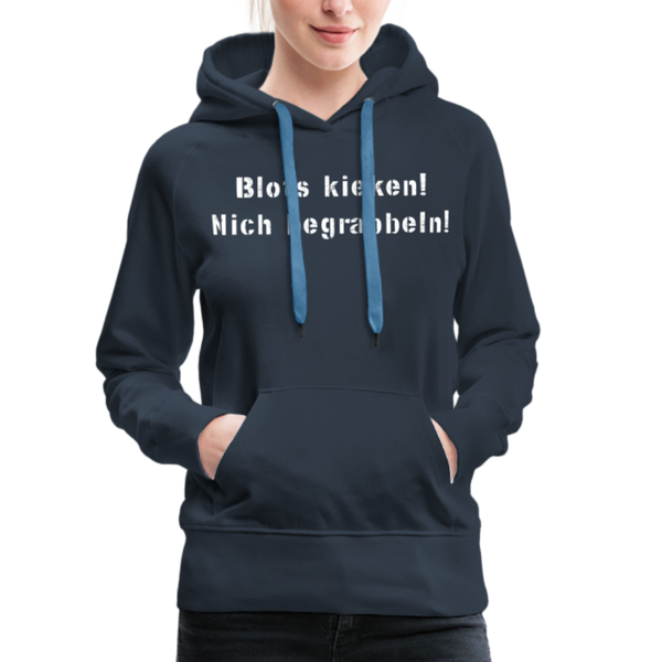 Damen Premium Hoodie BLOTS KIEKEN - Navy