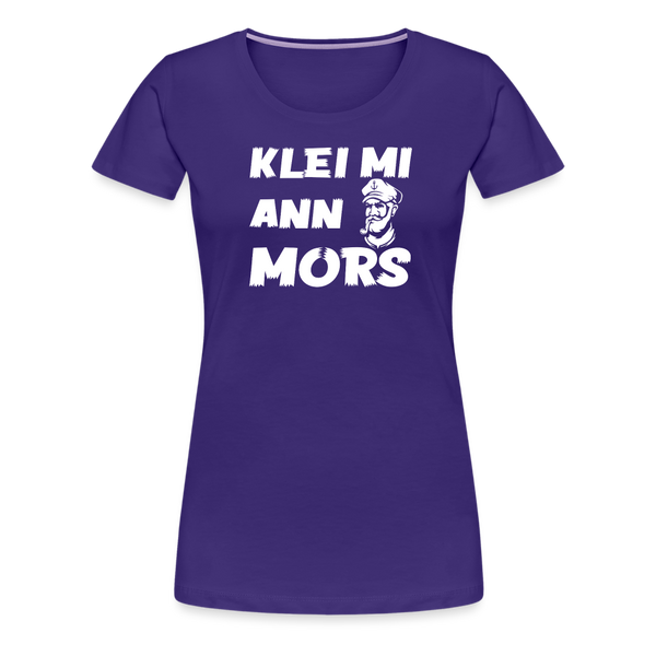 Damen Premium T-Shirt KLEI MI ANN MORS - Lila