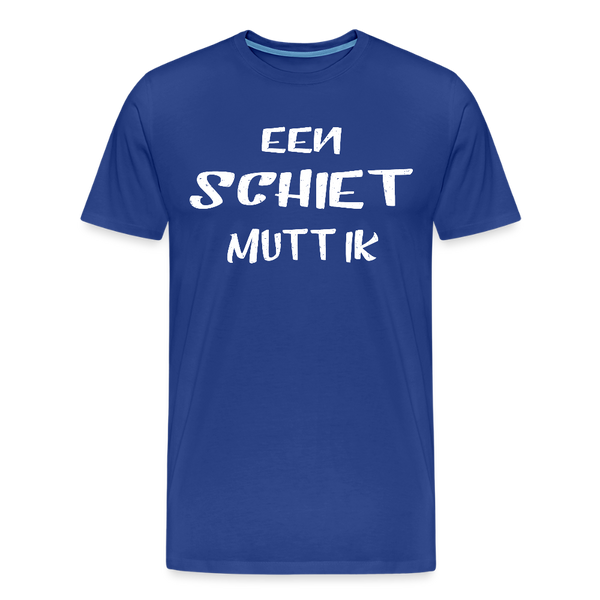 Herren  Premium T-Shirt  EEN SCHIET MUTT IK - Königsblau