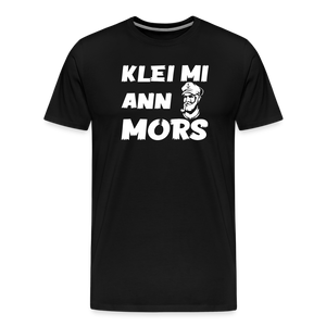 Herren  Premium T-Shirt KLEI MI ANN MORS - Schwarz