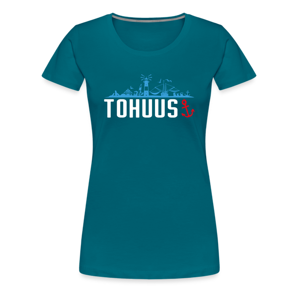 Damen Premium T-Shirt TOHUUS - Divablau