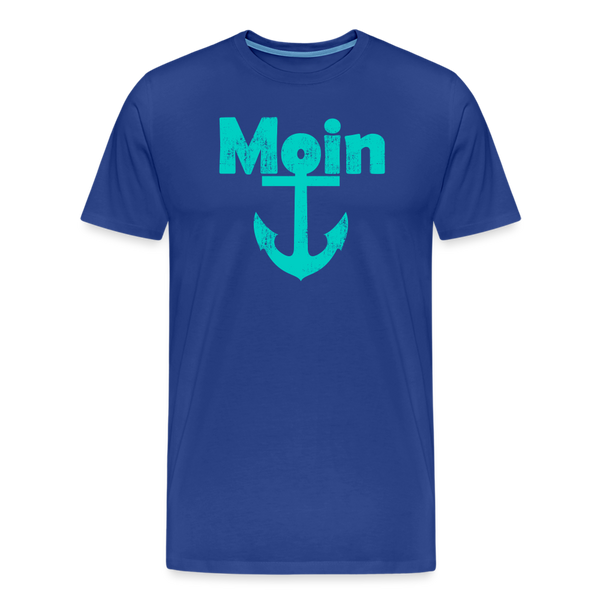 Herren  Premium T-Shirt MOIN ANKER - Königsblau