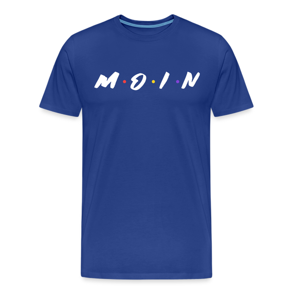 Herren Premium T-Shirt M.O.I.N - Königsblau