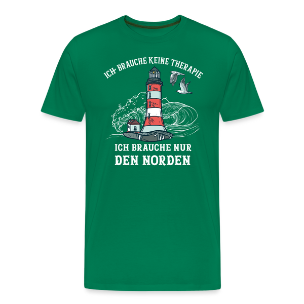 Herren Premium T-Shirt THERAPIE NORDEN - Kelly Green